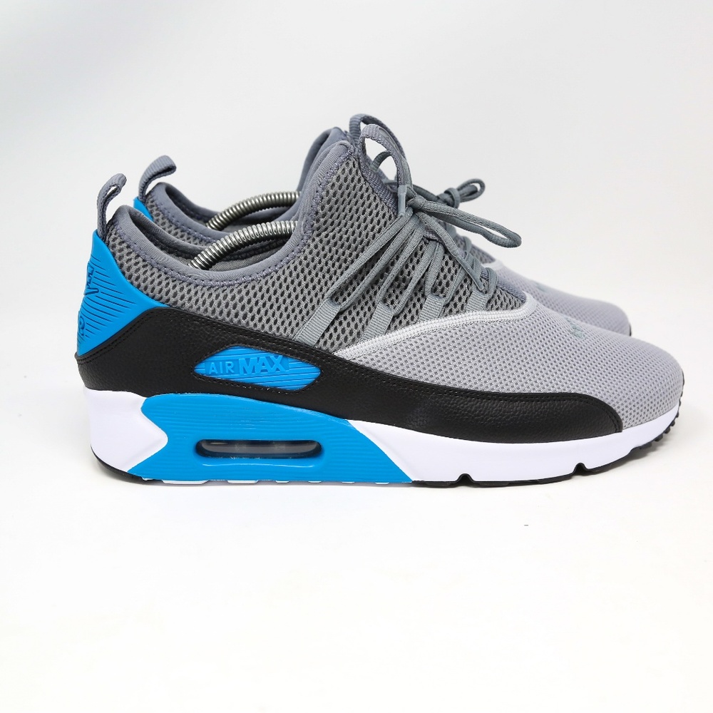 Nike Air Max 90 EZ Wolf Cool Grey Black Running AM - Picture 2 of 7